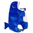 thumbnail image 4 of Bjutir Toddler Kids Romper Jumpsuit Shark 3D Animals Outfit Halloween Cosplay Party Adorable Performance Dress Up Clothes For Boys Girls Size 1-6 Years Blue, 4 of 5