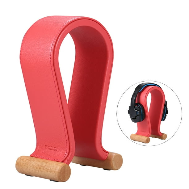 Samdi Leather Headphone Stand Universal Gaming Headset Holder Headphone
