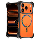 thumbnail image 4 of Mr. Gadgets Funda De Uso Rudo Para iPhone, Diseño Magnetico, Case Transparente De Acrilico Epoxi, Tecnología Ultra Bounce, Anti-caídas Compatible Con iPhone 17 Pro Max Color Negro Coral, 4 of 7