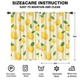 thumbnail image 2 of Blackout Kids Curtains,Lemon Childrens Insulated Curtains Set Of 2,Bedroom Essentials,Toddler Room Decor 52x84in(132x213cm), 2 of 4