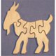 L'homme Puzzle Jouets W-1158 Puzzle Éducatif en Bois - Chèvre – image 1 sur 1