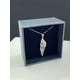 thumbnail image 5 of Collar de Ala de Ángel Cz de Plata de Primera Ley para Mujeres y Adolescentes de 18", 5 of 5