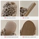 thumbnail image 5 of Pantuflas de casa para mujer, puntas abiertas, cómodas, interiores, cubiertas de felpa, pantuflas planas Wmkox8yii hj789, 5 of 6
