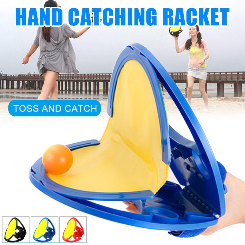 White 2 x Children Educational Troditional Games Toss and Catch Skill Toy 