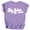White on Purple, variant on Retro Big Sister Sibling Reveal Announcement Shirt for Baby and Toddler Girls Sibling Outfits Chill Shirt