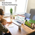 thumbnail image 2 of SideTrak Solo Pro Monitor portátil de 15,8" para computadora portátil | Pantalla dual FHD 1080P LED IPS con pantalla antirreflejo, USB y Mini HDMI, extensor de monitor para computadora portátil para M, 2 of 5