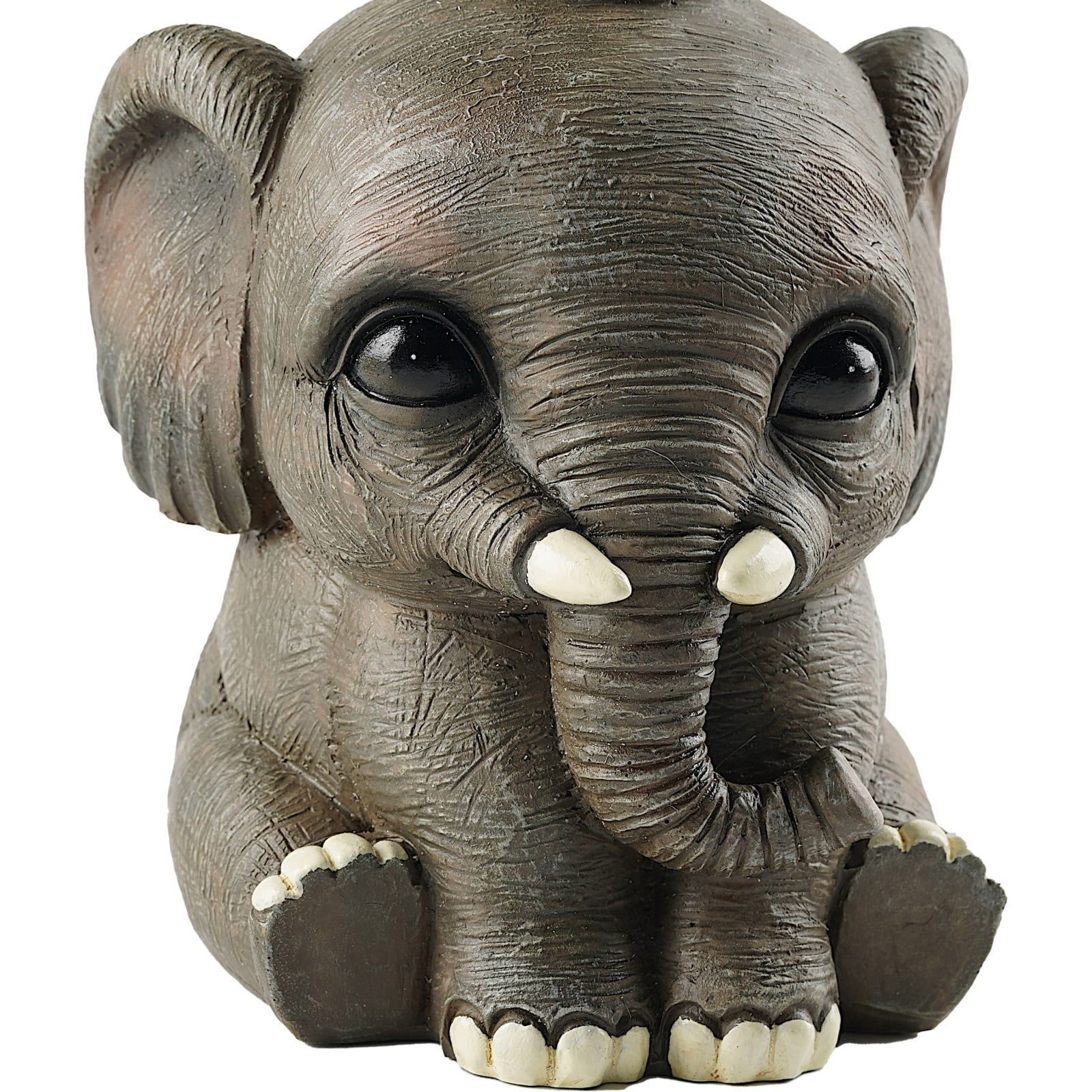 WiMiFar Elephant Gray Resin Soap Dispenser for Bathroom