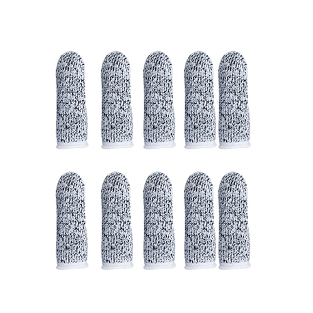 Guantes para Pulgar Dedos 10 Unidades Reutilizables Cómodos Escultura Artesanal