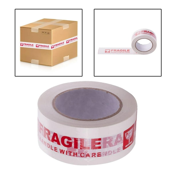 3.0625 x 1.8375 Fragile, Handle with Care (Red) - Pre-Printed Shipping  Labels - Weatherproof Polyester Laser - ST5612LP