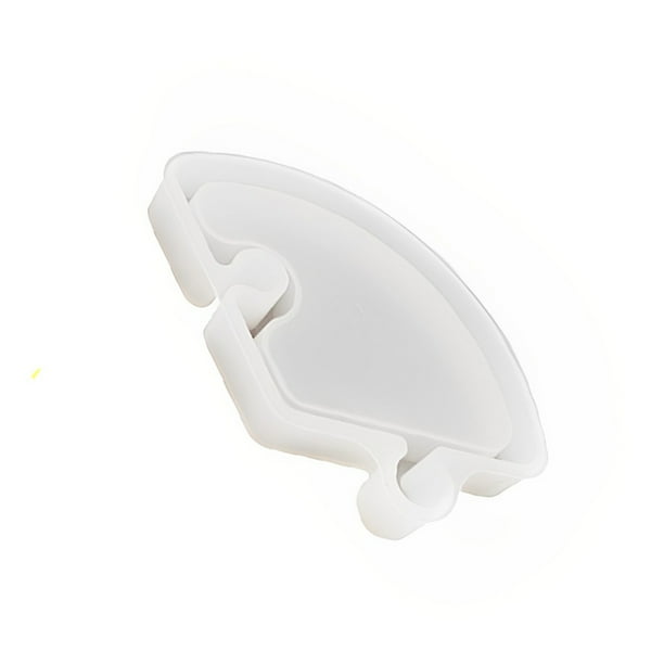 Toystoory Molde de silicona cuadrado ligero fácil operación moldes epoxi Color sólido resistente autoensamblaje decoración del hogar joyería Artesanía Ronda Toystoory HA075475-02