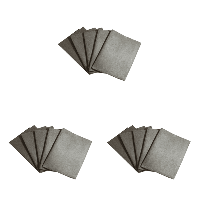 5 Paños Limpieza Vidrio Sin Rastro Trapos Gruesos Microfibra para Ventanas (30x30cm)