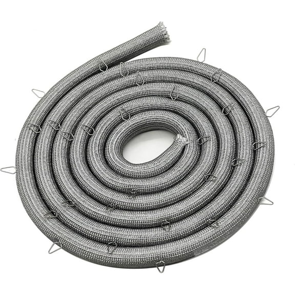 Whole Parts Range Oven Door Seal Gasket, Including 29 Mounting Clips, Part# PB070245 - Replacement & Compatible with Some Viking Ranges or Ovens