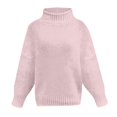 thumbnail image 4 of POROPL Women'S Plus Size Sweaters Long Sleeve Crew Neck Sweater Casual Oversized Top Size 3XL, 4 of 5