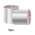 thumbnail image 1 of 18 Rollos Cinta Impermeable de Butilo 100mmx5m - Cinta Adhesiva Impermeable, Cinta Adhesiva de Butilo, Cinta de Reparación de Butilo, Reparación de Fugas para Reparación de Techos, Betún, Parches Impe, 1 of 5