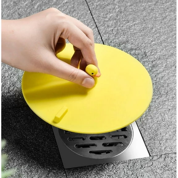 2Xsilicone Floor Drain Cover Kitchen Bathroom Sewer Cover Cute Bathtub Sink Plug