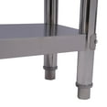 thumbnail image 5 of Miumaeov Stainless Steel Table Commercial Work Table Heavy Duty Kitchen Work Table with Adjustable Feet for Restaurant Home and Hotel 24"x12"x34", 5 of 12