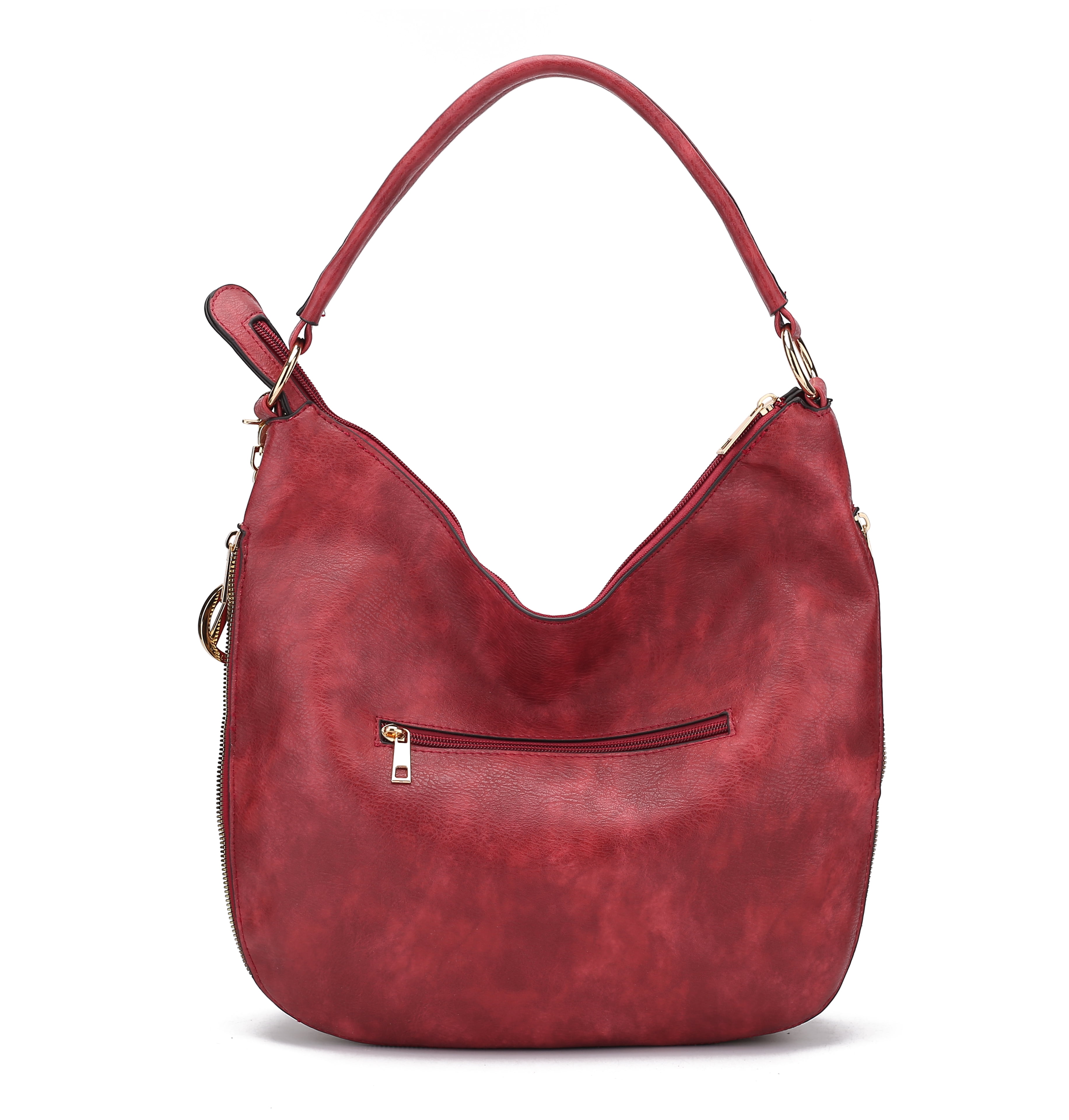 MKF Collection Lisanna Women's Hobo Bag, Sleek Shoulder Purse Handbag by Mia K - Mustard