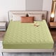 thumbnail image 4 of Funda protectora de colchón impermeable de 180 x 200 cm, sábana bajera ajustable, suave, transpirable y lavable, para aliviar alergias y evitar la enuresis. Aestivo | Verde menta | AESTIVO, 4 of 7