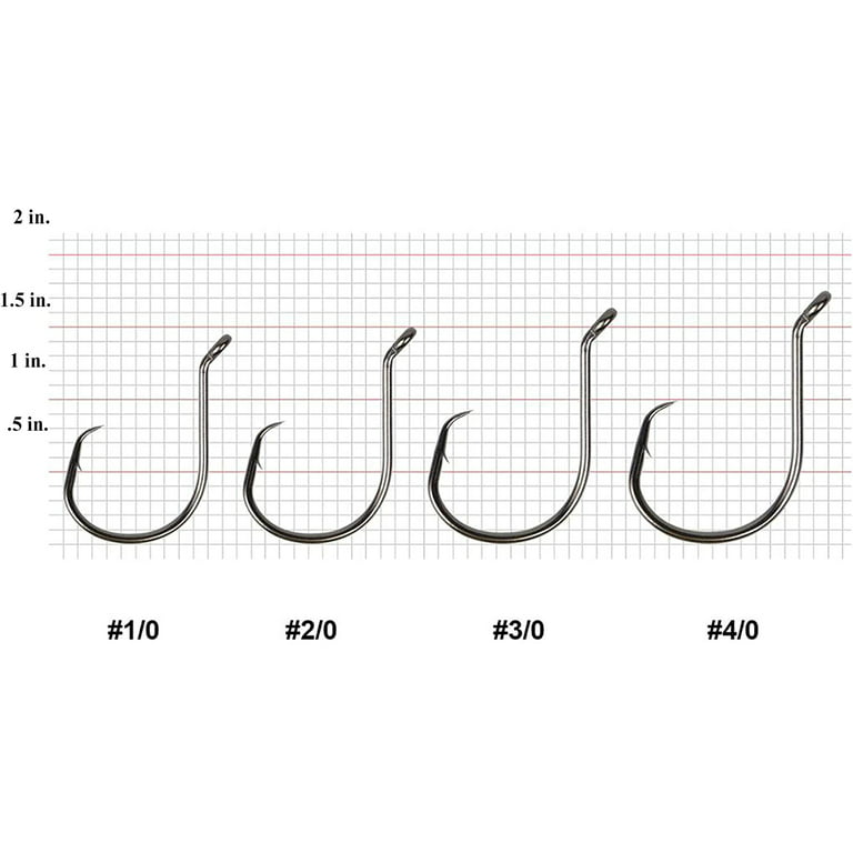 Stellar Circle Hooks 8/0 (25 Pack) UltraPoint Wide Gap Offset Extra Fine  Wire Hook | for Catfish, Carp, Bluegill to Tuna | Saltwater or Freshwater