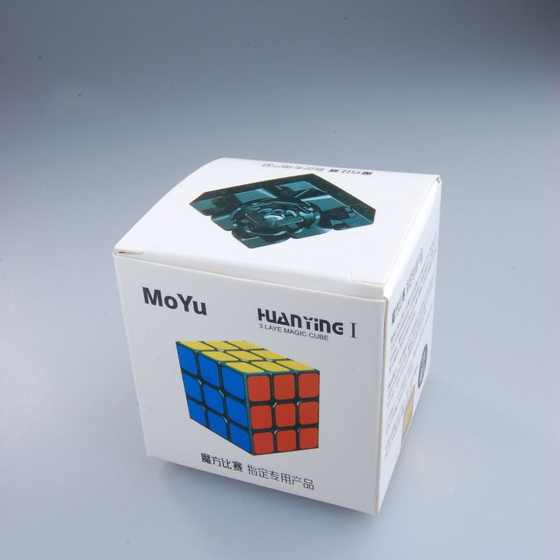 Shengshou 3x3x3 Magic Cube 3x3  Ultra-smooth Spring Speed Black Xmas Gift#o 