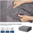 thumbnail image 4 of Toallas de Baño Bluelander 2 piezas Algodón Gris, 4 of 4