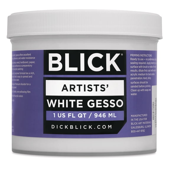 Chroma Artists' Gesso, Quart