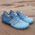 thumbnail image 4 of lnmuld Men Women Barefoot Shoes, Breathable Mesh Shoes for Water Yoga Fitness Hiking Color:Blue,Size:8.5, 4 of 9