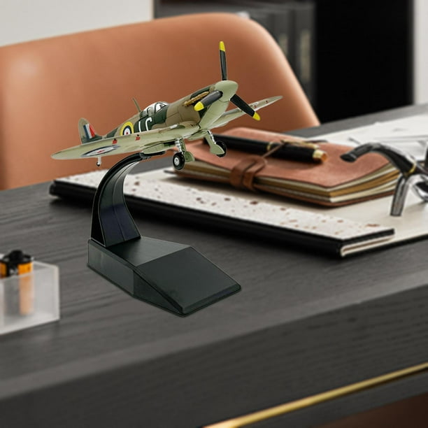 Modelo de avión de combate Spitfire 1:72 Hugo colección de aviones en miniatura longitud 12,8 cm