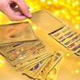 thumbnail image 4 of 55 PCS Gold Cards Packs for Po-ke Rare Mon Shining Holographic Golden Deck Box Card Foil TCG Collectable/Trading Cards Collection Card Collection, 4 of 6