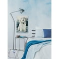 thumbnail image 5 of Parvez Taj White Furry Friend Canvas Wall Art, 5 of 9