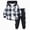 A41-Black, variant on Ccpelsie Boys Fall Winter Outfits Set Short Sleeve T-Shirt & Pants Kids Boys Fall Fashion Clothes Sets(Khaki,6 Years)