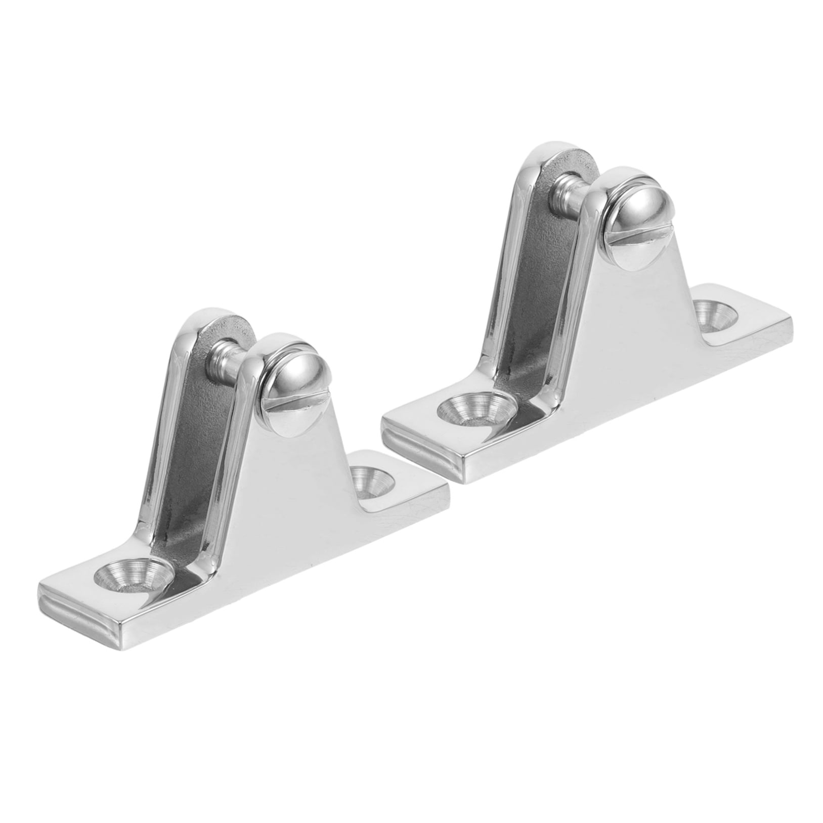 ELAYARD 2-Pack Marine Grade 316 Stainless Steel Boat Hinges for Kayak Track Accessories, Hardware for Watercraft