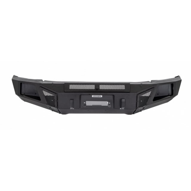 Fits 2015-2017 Ford F-150 Go Rhino Bumper 24298T BR6; Modular Design; Direct Fit; With Mounting Hardware; Without Grille Guard; With External Winch Mount; With D-Ring Shackle Mounts