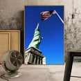 thumbnail image 2 of IDEA4WALL Framed Canvas Wall Art for Living Room, Bedroom Brooklyn Bridge and New York City Canvas Prints for Modern Home Decoration Ready to Hang, 2 of 4