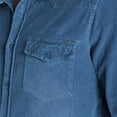 thumbnail image 4 of Camisa Oggi 2311319, Caballero, Corte Slim, Pana, color Azul tono Medio Oggi Jeans  2311319, 4 of 5