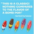 Bomb Pop Banana Fudge Ice Pops, 1.75oz 12 Pack