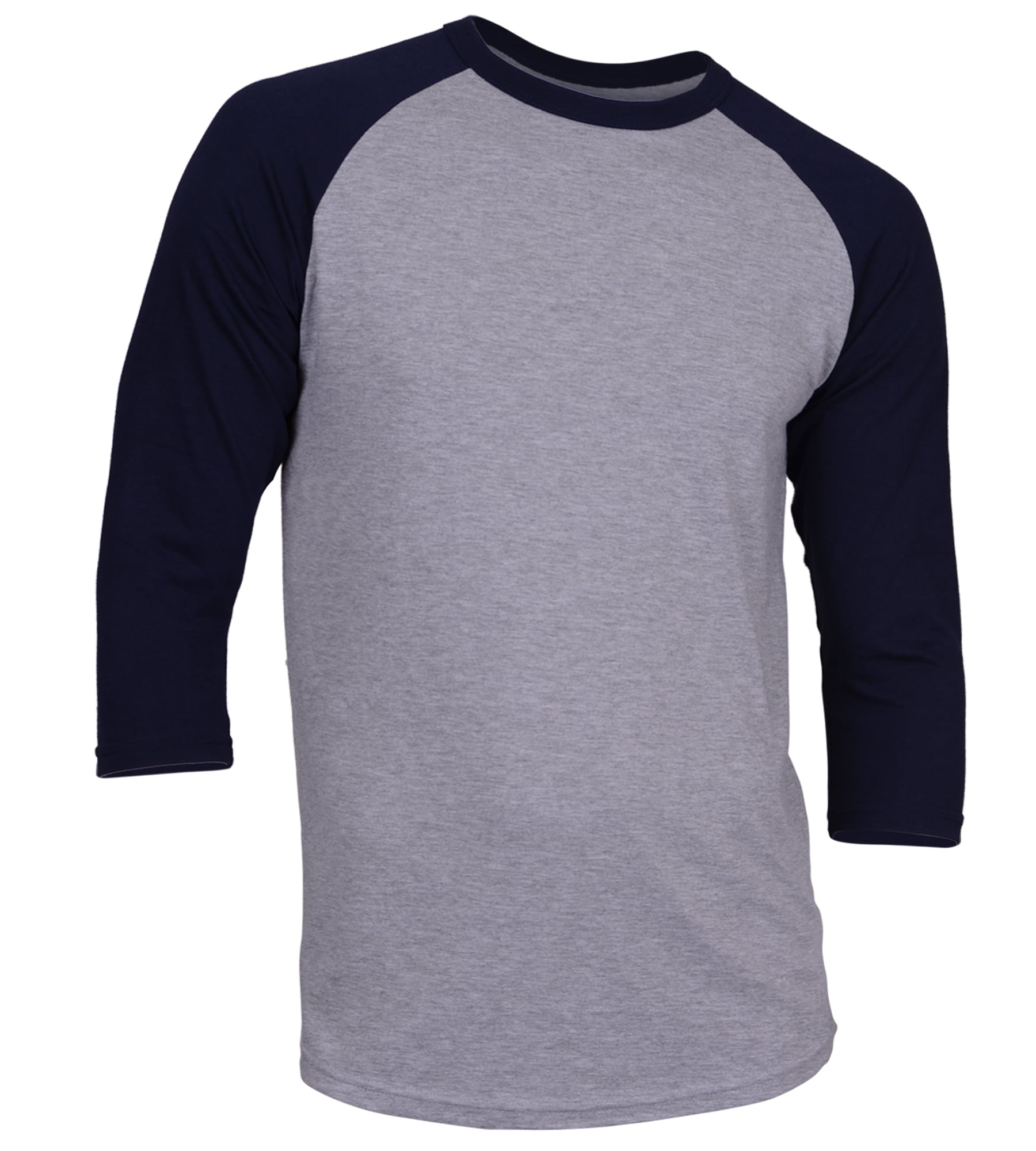 Dream USA Mens Casual 3/4 Sleeve Baseball Tshirt Raglan Jersey Shirt