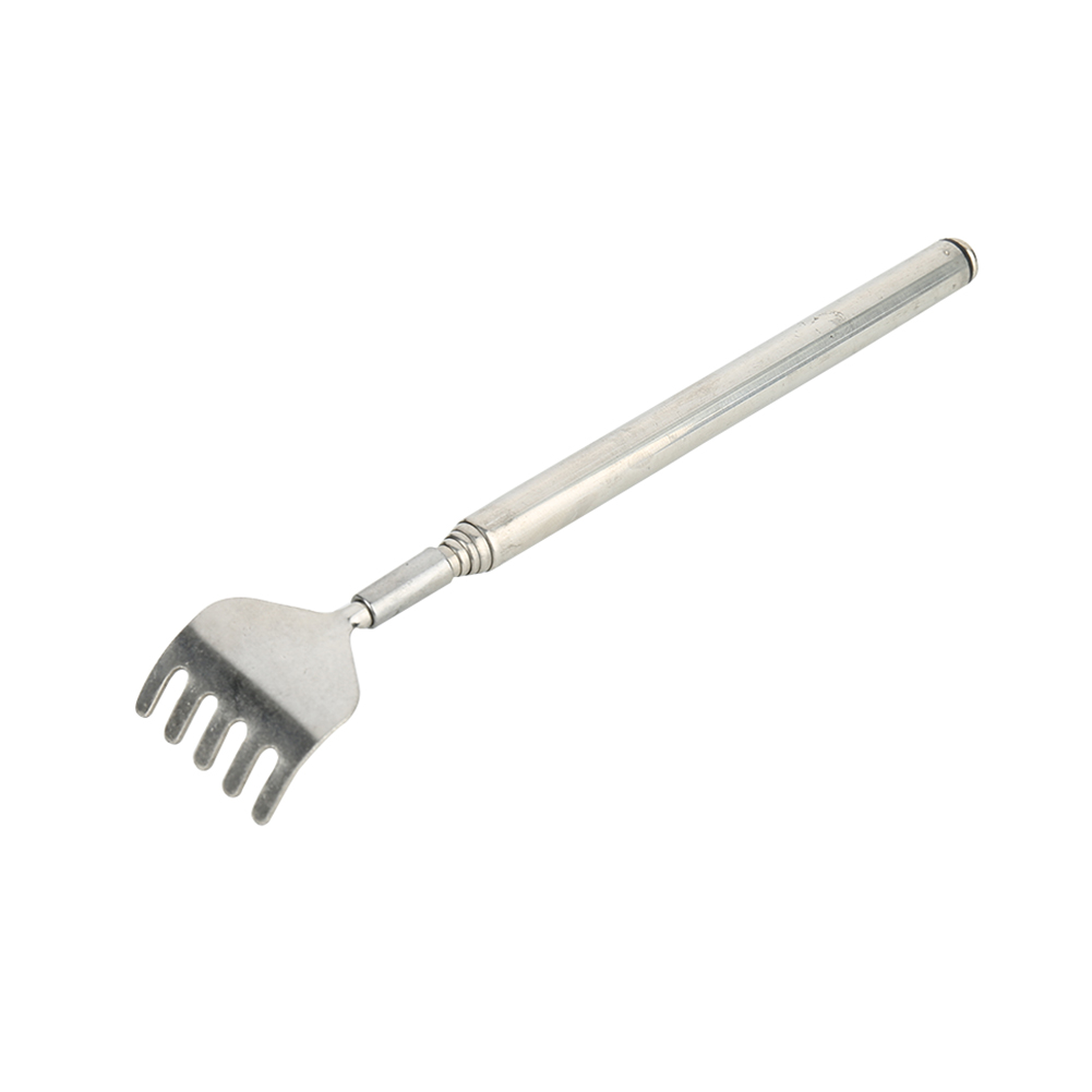 AkoaDa 2 Pcs Metal Back Stainless Steel Scratcher Telescopic Extendable