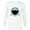 White, variant on Disney PIXAR Finding Nemo Bruce JAWsome - Long Sleeve T-Shirt for Men - Customized-White