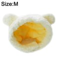 thumbnail image 2 of Cute cat simple warm headgear pet hat bear plush headgear, 2 of 6