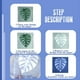 thumbnail image 4 of Kit de Papel de Impresión Solar de 120 Hojas, Papel de Cianotipo, Papel de Dibujo Solar, Arte de Impresión Activado por /Solar Natural de Alta Sensibilidad, 4 of 6