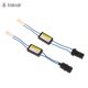 thumbnail image 1 of 1PC T10/T15 canbus led decoder W16W resistance wire to remove fault code rubber headA He Qiyong unisex, 1 of 1