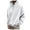 White, variant on Aayomet Men'S Fashion Hoodies Men's Warm Hoodie Pullover Sherpa Lined Sweatshirt for Men with Pockets,Blue XL