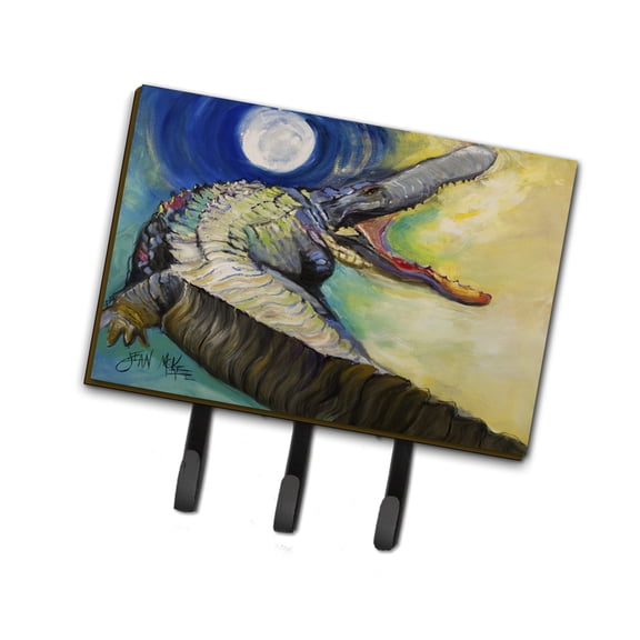 Carolines Treasures JMK1004TH68 Alligator Leash or Key Holder Triple multicolor