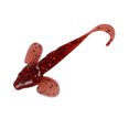 thumbnail image 3 of Soidarity 6 uds 10cm/5,5g señuelos de pesca cebo con forma de gusano realista aparejos de pesca para río y mar Pescar rojo oscuro Soidarity DJ1065-06, 3 of 3