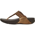 thumbnail image 4 of FitFlop Walkstar Toe-Post Sandals 11 Bronze, 4 of 6