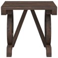 thumbnail image 2 of vidaXL Garden Footstool 40x36.5x38.5 cm Solid Wood Fir, 2 of 5