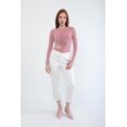 thumbnail image 2 of Banny Jeans Women's Casual Pants, White, Size 46, 2 of 9