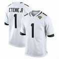 thumbnail image 1 of Camiseta de fútbol americano blanca de Travis Etienne Jr. #1 de los para hombre - XL, 1 of 2