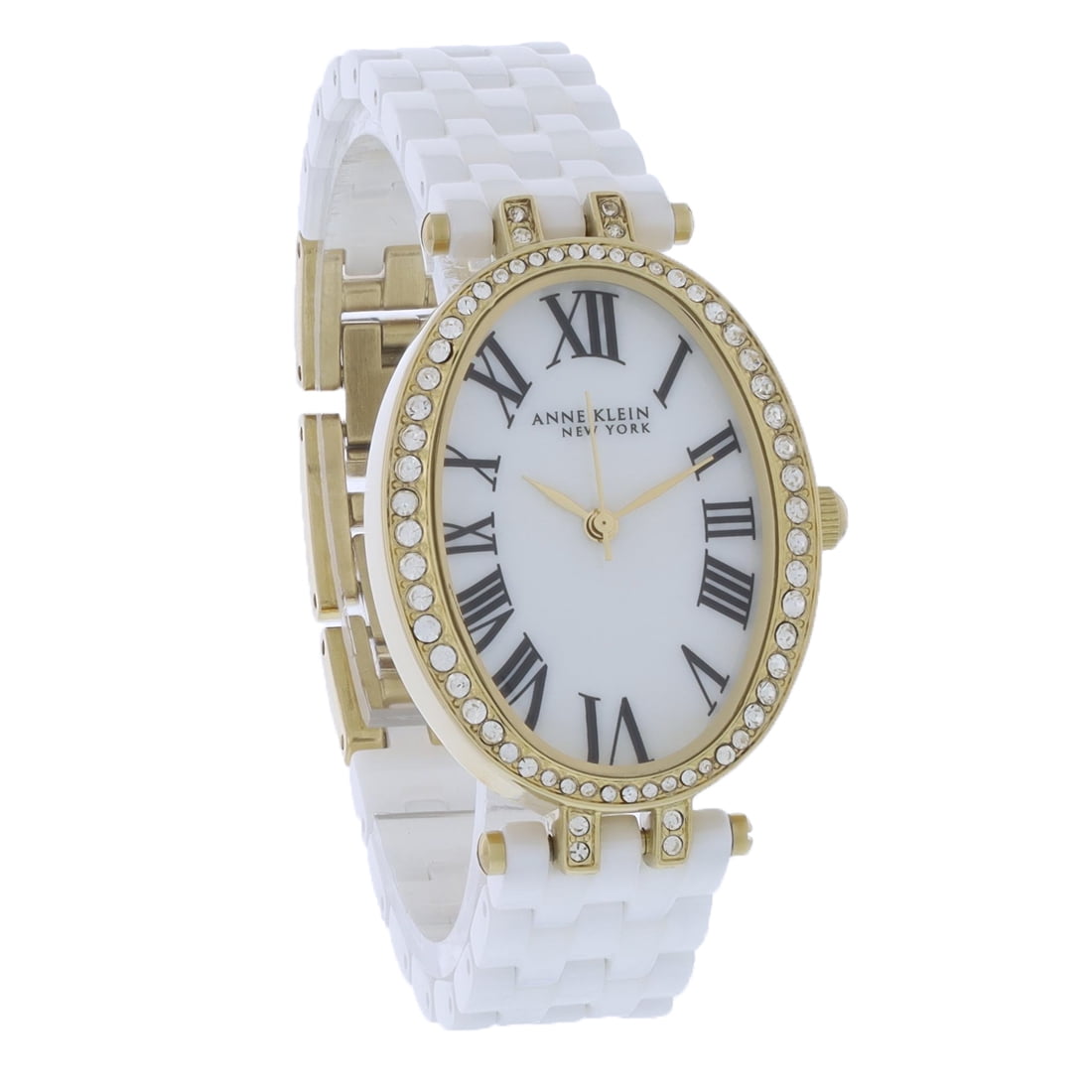 あーやん❤︎ Anne Klein Women's 10-9766RGCH Mother of Pearl Dial Rosegold-Tone
